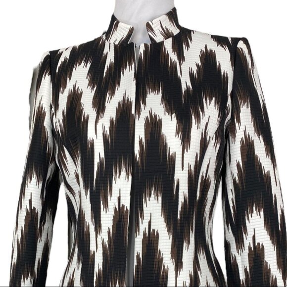 Tahari ASL Women's NWT Black Brown Glenda R9X Business Career 3 PC Suit Size 4 - Picture 7 of 10